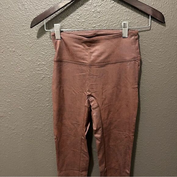 All Worthy Hunter McGrady The Ultimate Tall Faux Leather Leggings - Picture 3 of 12